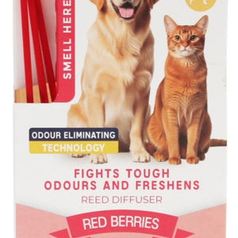 Cristalinas Pet Reed Diffuser 25ml Red Berries