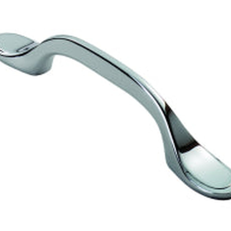 Shaker Style Handle 76Mm C/C - Polished Chrome 76 ( 128 )