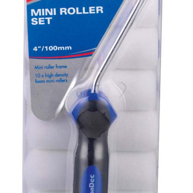 SupaDec Mini Roller Set 4"/100mm Pack 11