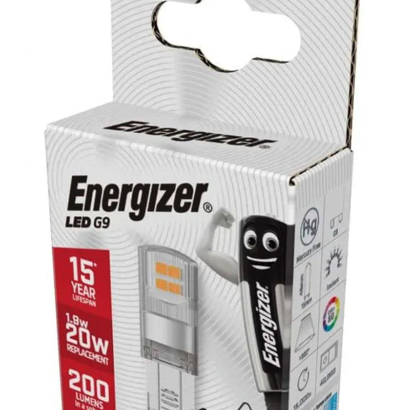 Energizer LED G9 200lm 6500k Daylight 1.9w