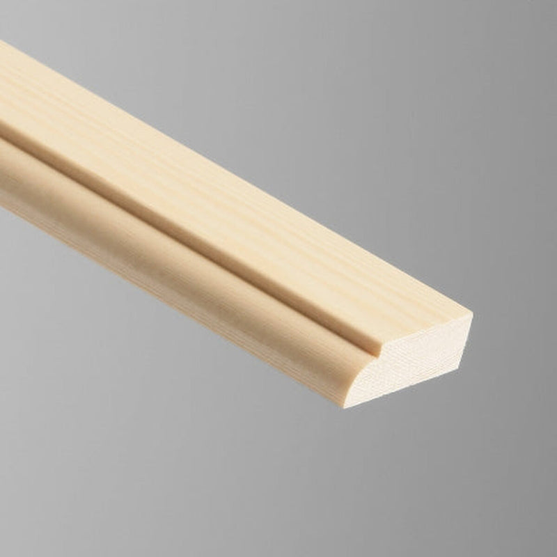 Cheshire Mouldings Door Stop Pine 21 x 12mm x 2.4m