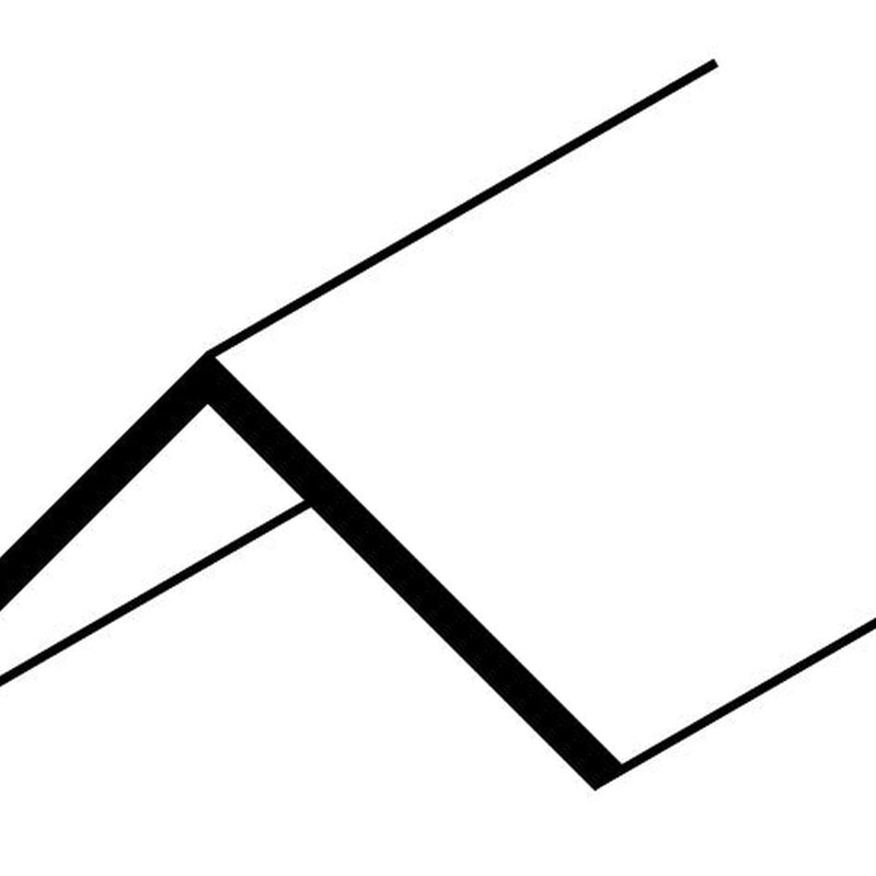 Easyfix Angle 8ft x 25mm Black