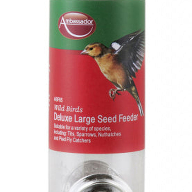 Ambassador Wild Birds Deluxe Large Seed Feeder