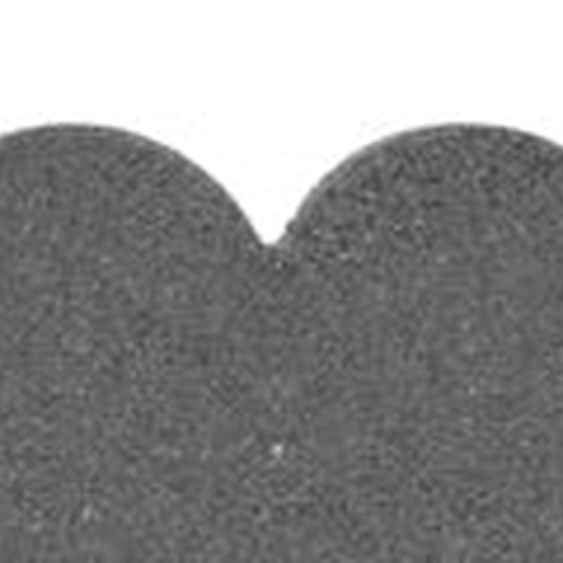 Primeur Flexi Curve Scallop Border Grey 5x10x120cm
