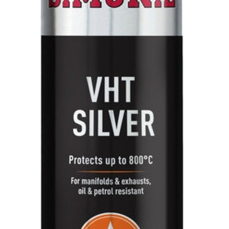 Simoniz Very High Temperature Paint 500ml Silver