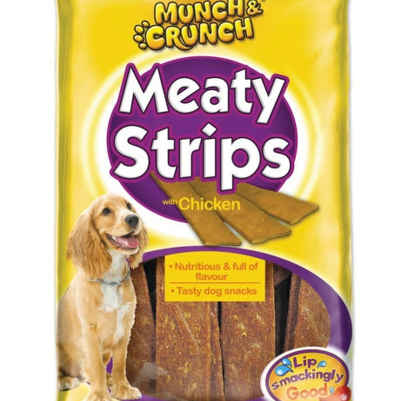 Munch & Crunch Meaty Strips Chicken / 18 Pack