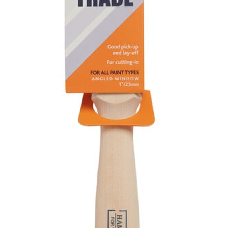 Hamilton For The Trade Angled Window Brush 1"