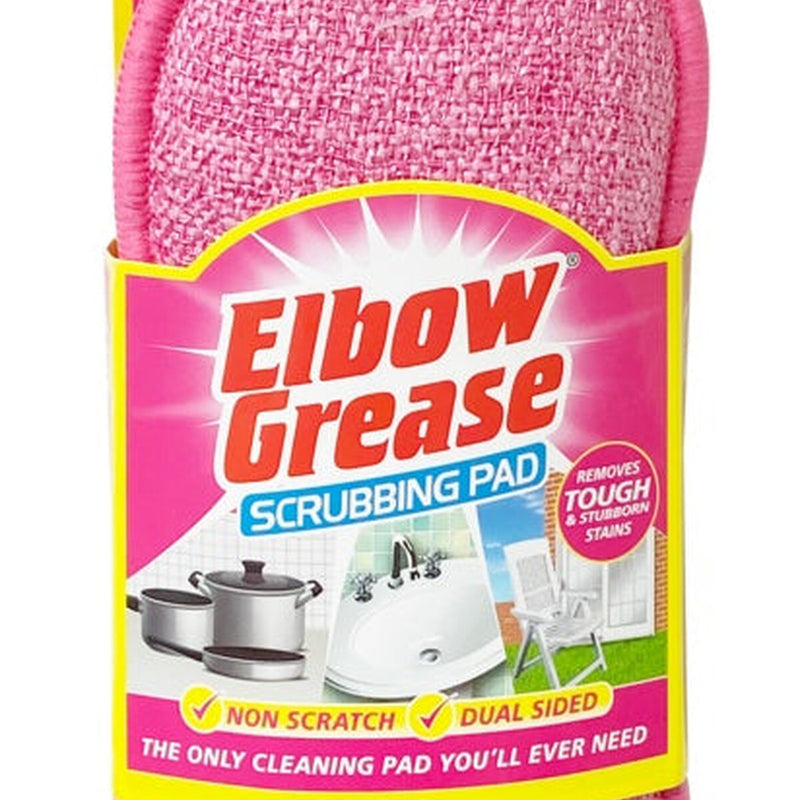 Elbow Grease Pink Scrubbing Pad