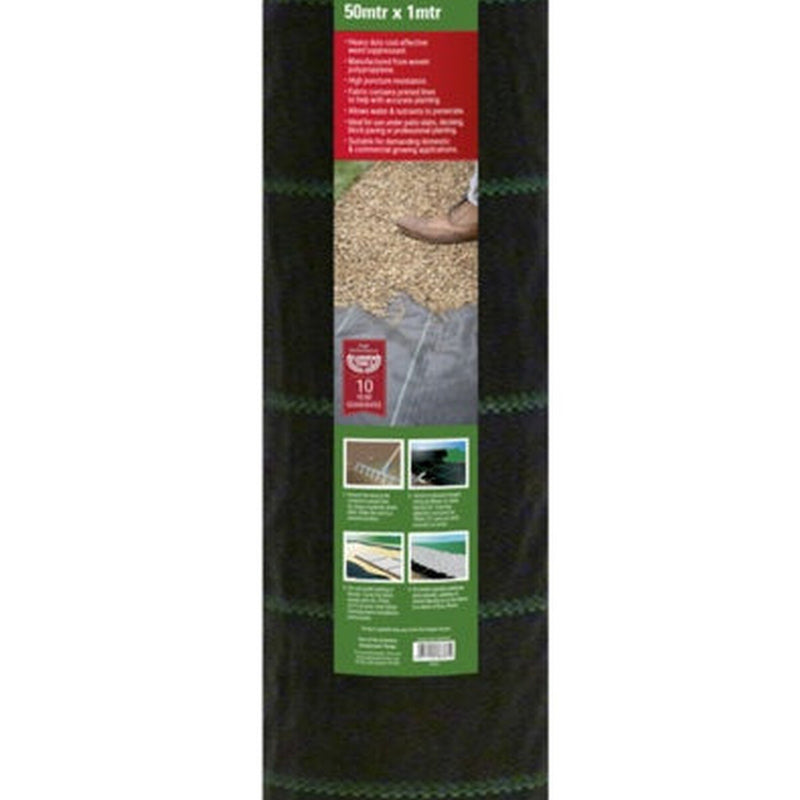 Ambassador Heavy Duty Weed Control 50 x 1m