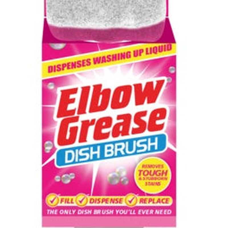 Elbow Grease Pink Dish Brush