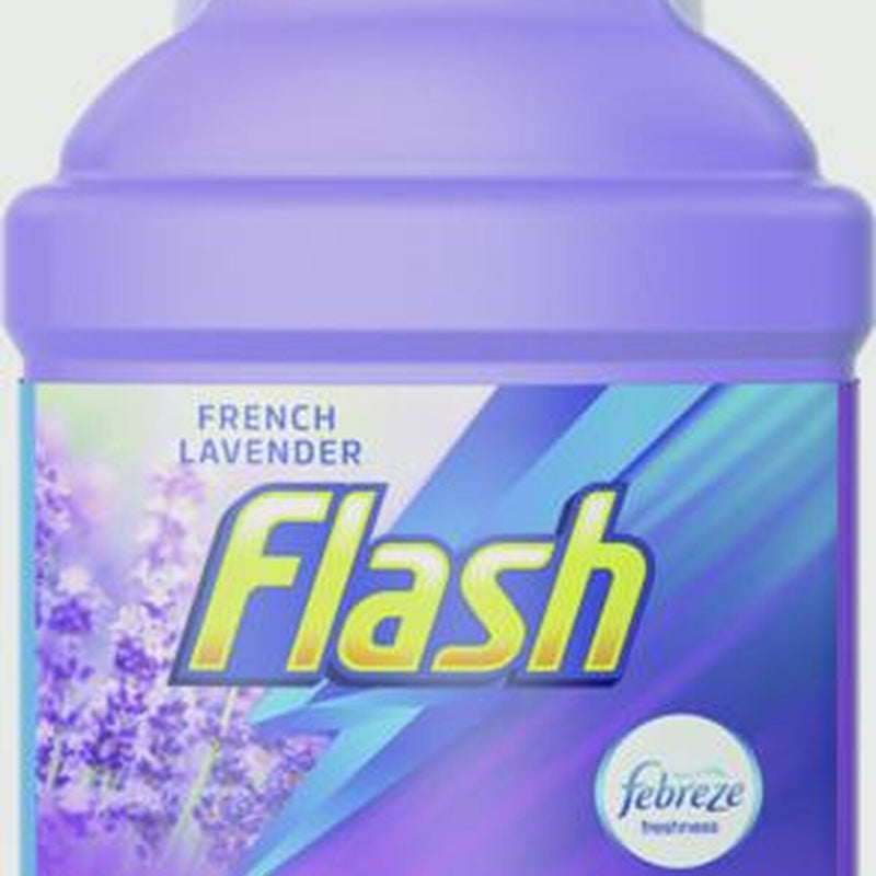 Flash Powermop Liquid Refill 1.25L Lavender