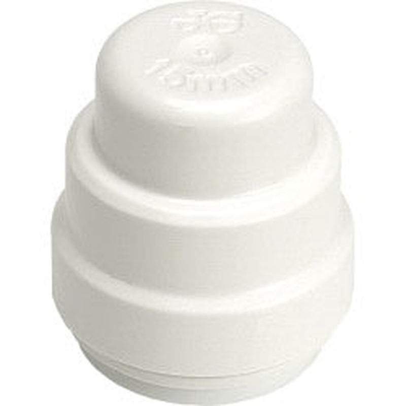 JG Speedfit Stop End 10mm  - White - Pack of 10