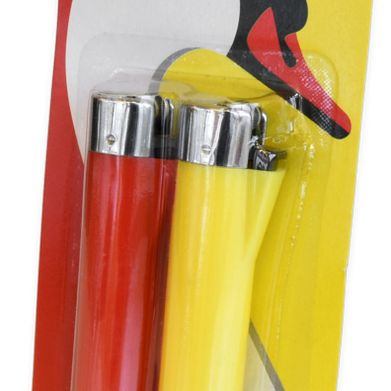 Swan Refillable Lighters Blister Pack of 2