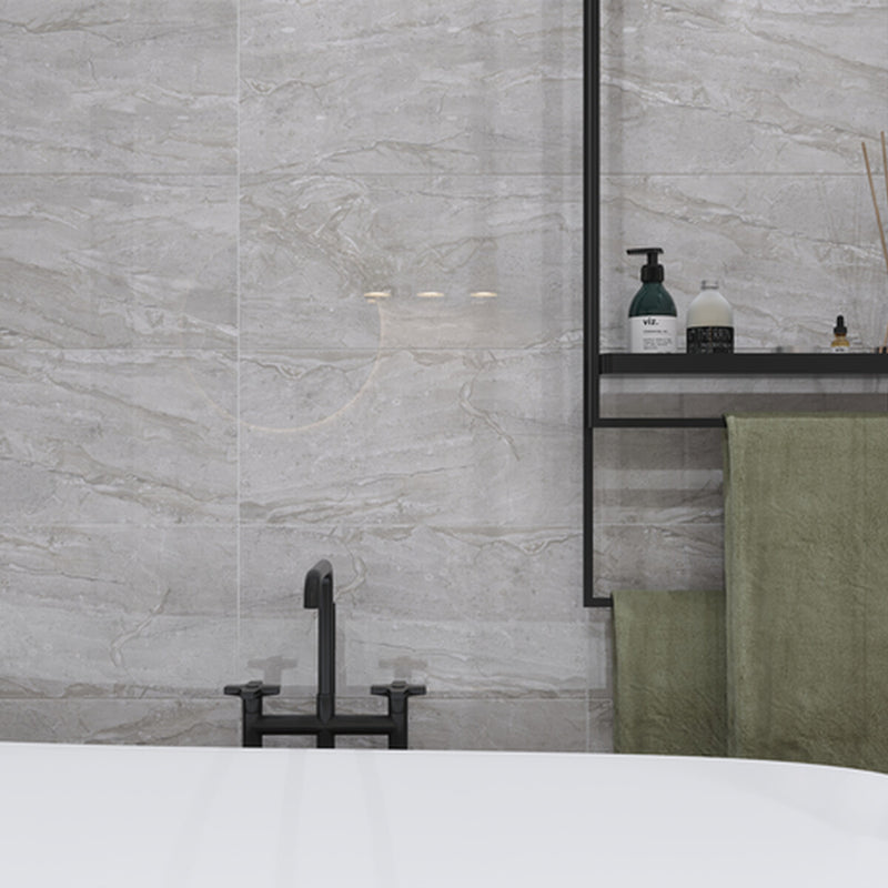Golden Tile Marmo Milano Marble Wall Tile 300 x 600 x 9mm Grey 1.44m2