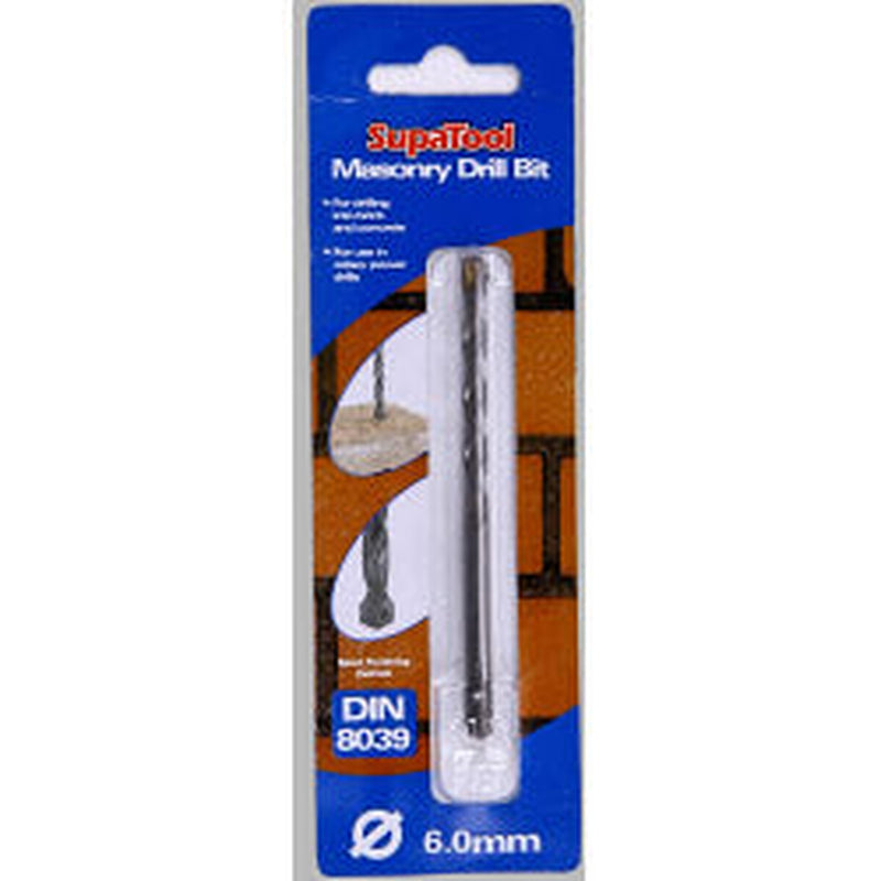 SupaTool Masonry Drill Bit 6mm x 150mm