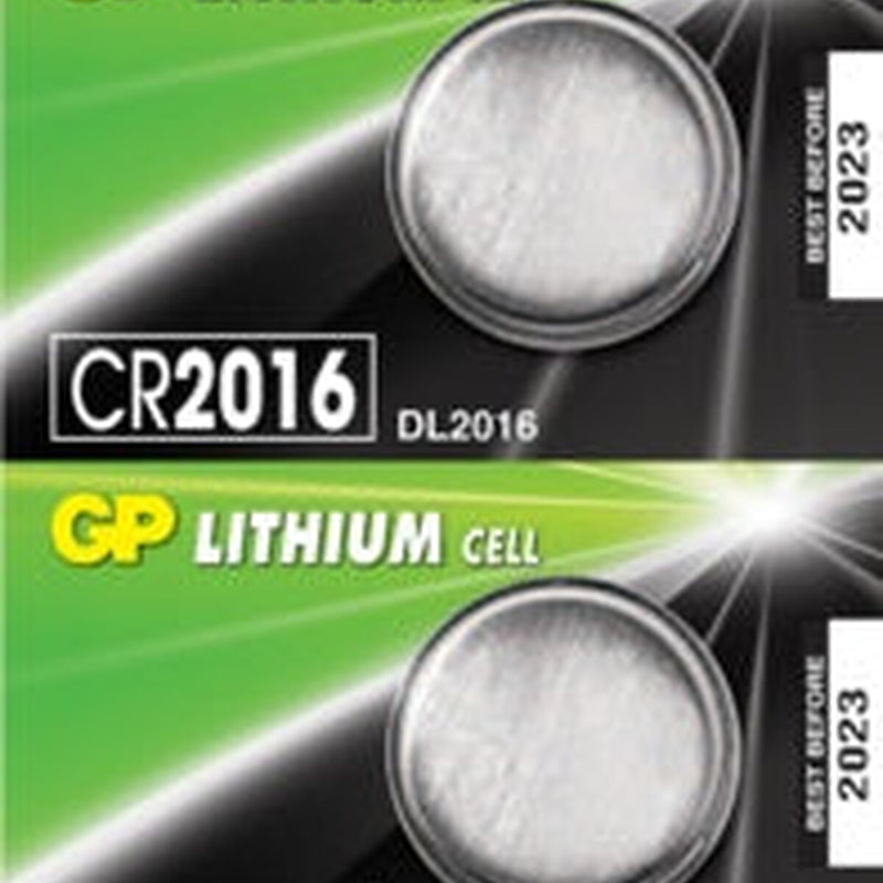 GP Lithium Button Cell Battery CR2016 Card 5