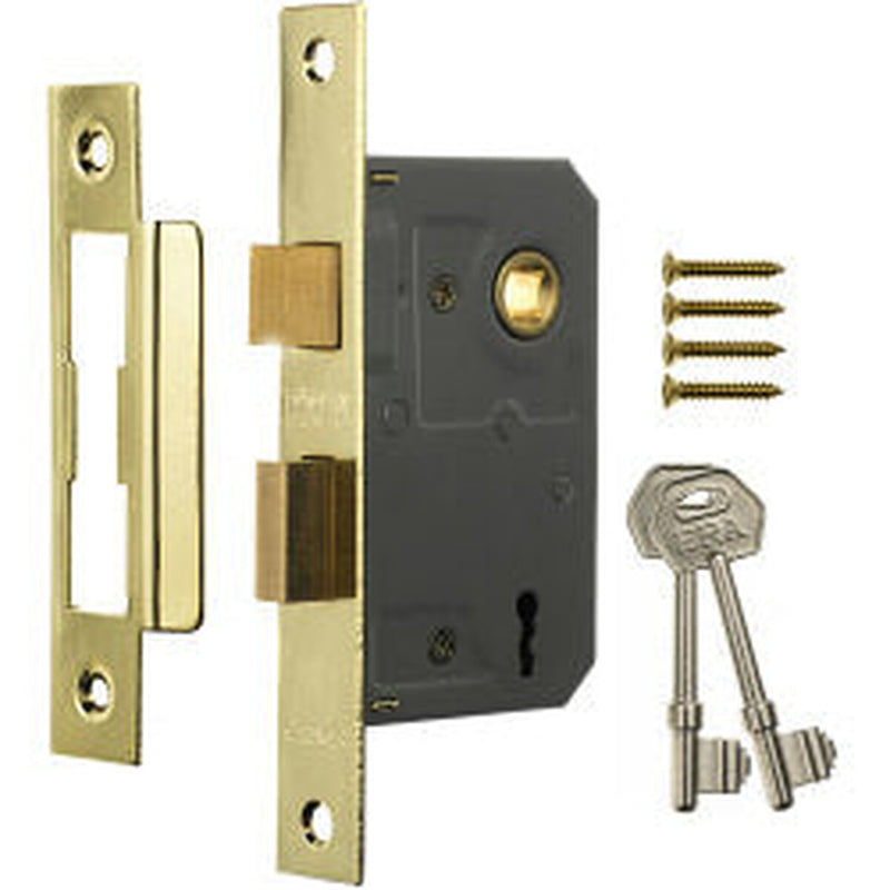 Era 3 Lever Mortice Sashlock 63mm Finish: Chrome Effect