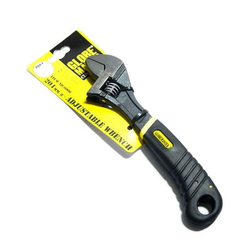 Globemaster Non Slip Adjustable Wrench 204mm(8")