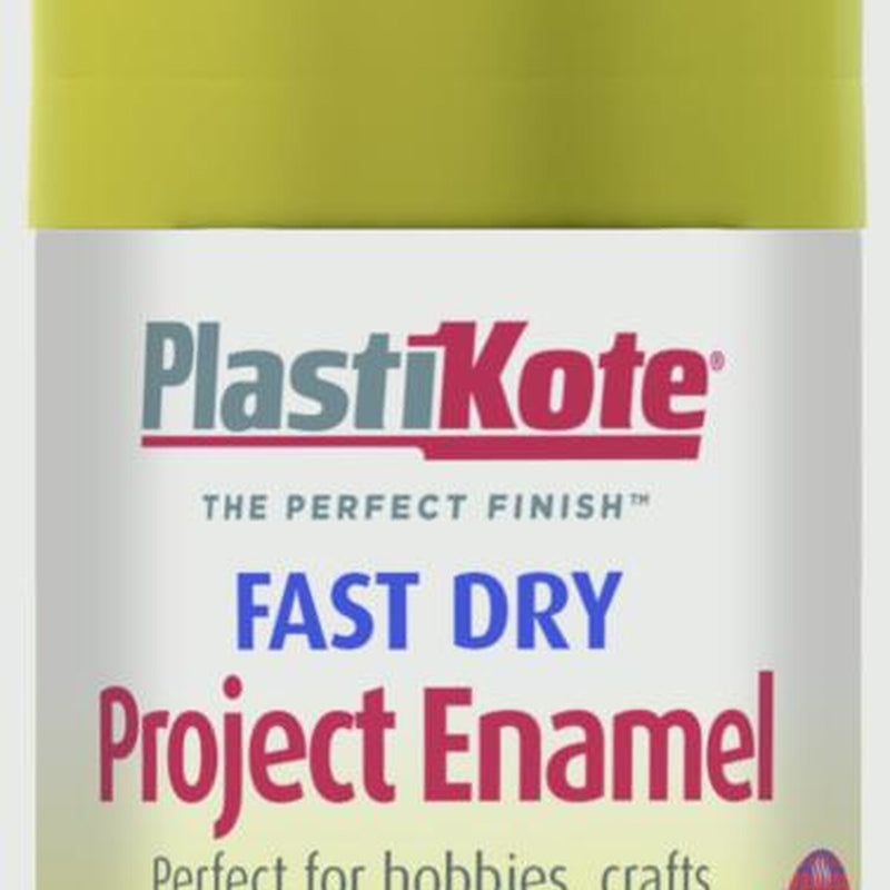 PlastiKote Fast Dry Enamel Aerosol Paint Brass - 100ml