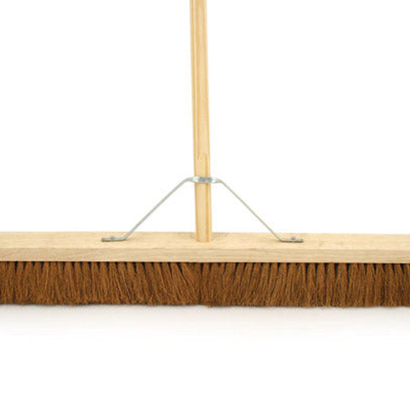 Hill Brush Soft Coco Broom & Handle 36"