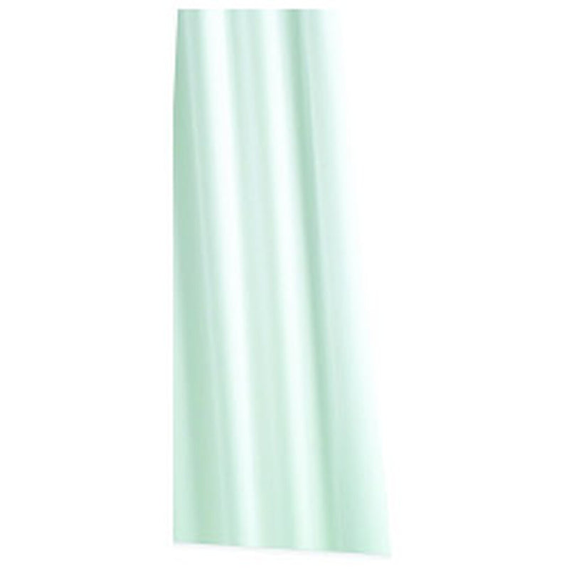 Croydex Textile Shower Curtain - Plain Polyester White