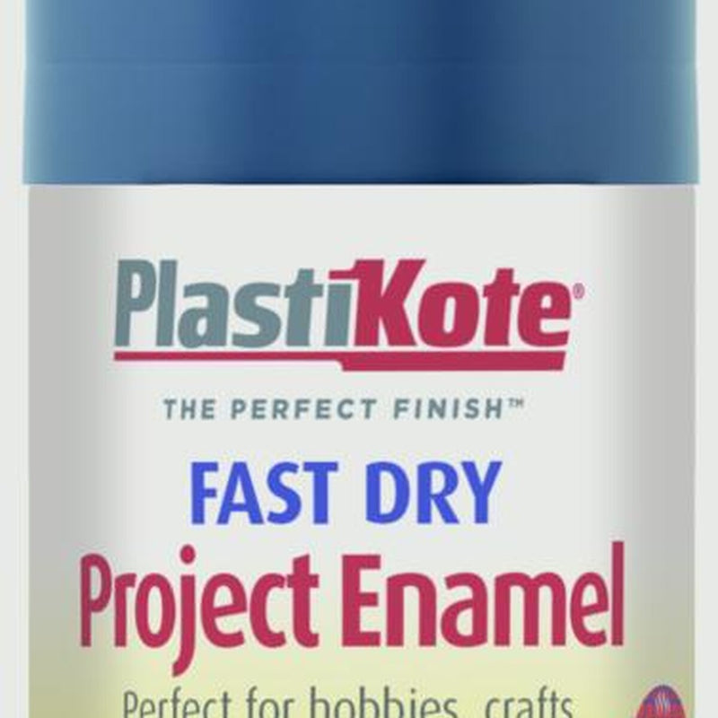 PlastiKote Fast Dry Enamel Aerosol Paint Harbour Blue - 100ml