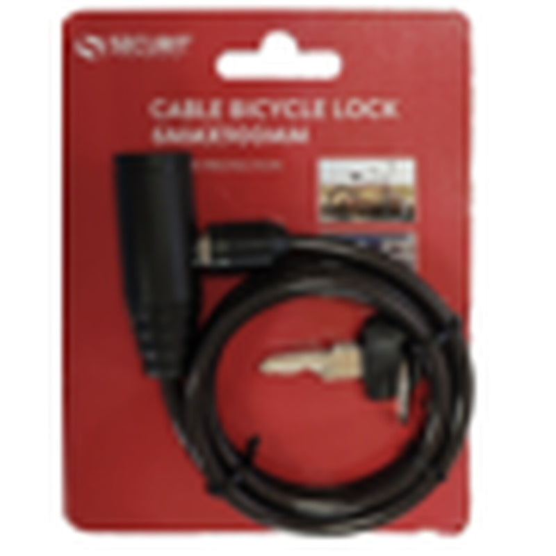 Securit Bicycle Cable Lock 900mm x 6mm