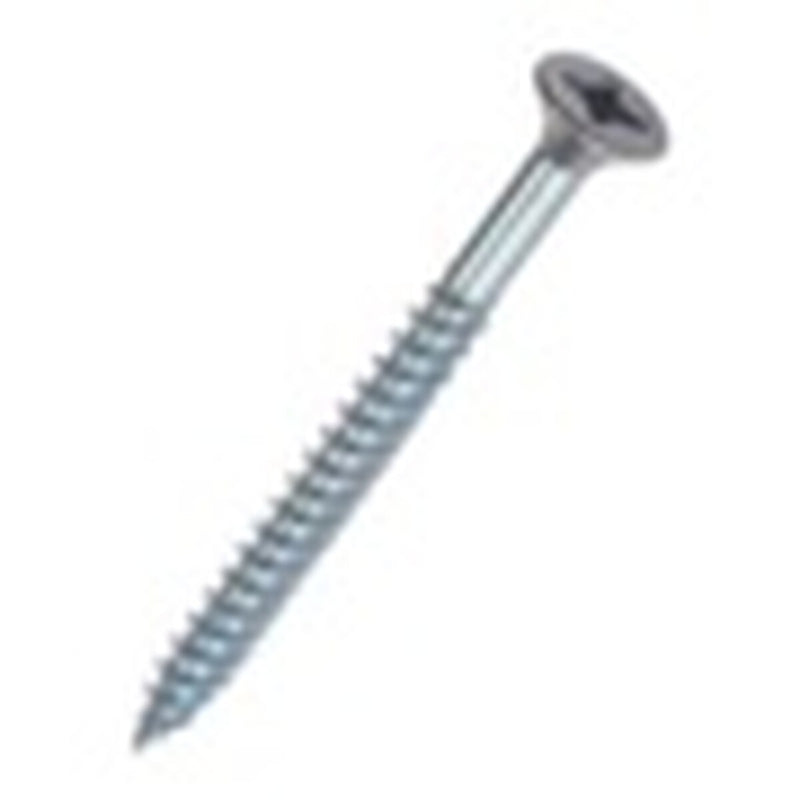 Securit Countersunk Zp Screws, Pack of 10 6x90mm
