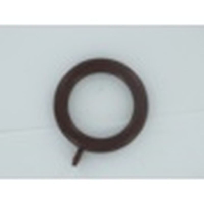 Securpak Curtain Pole Ring Brown ID 37mm 4 Pack