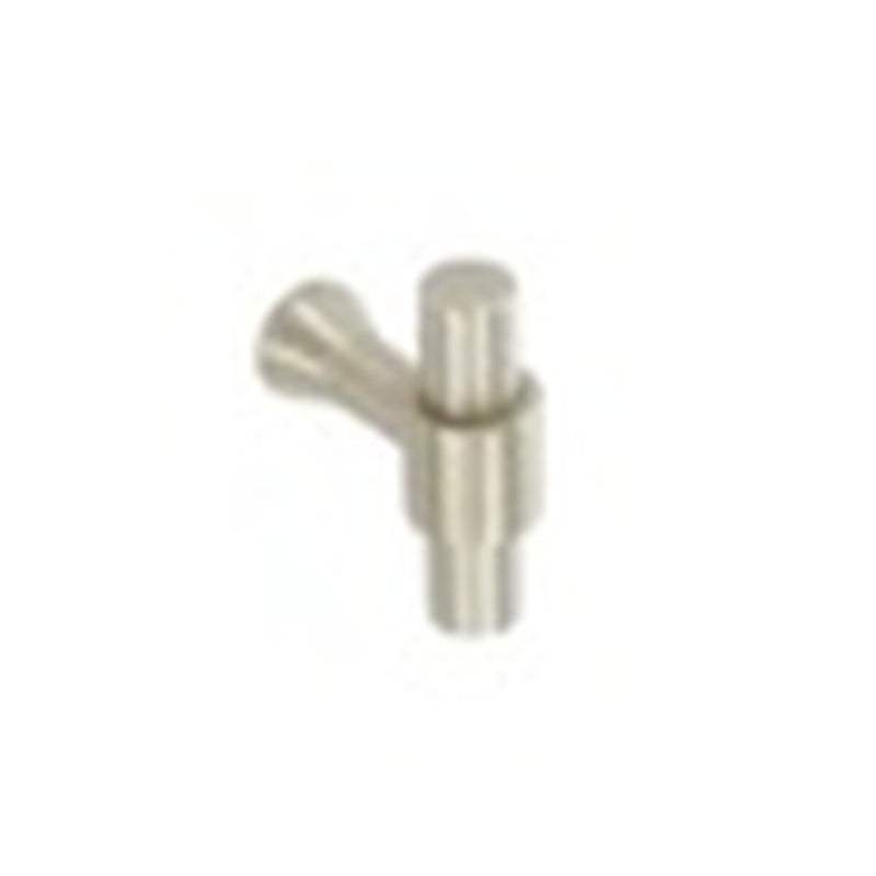 Smiths Architectural Solid Brass Shoulder T Pull 45mm Satin Nickel