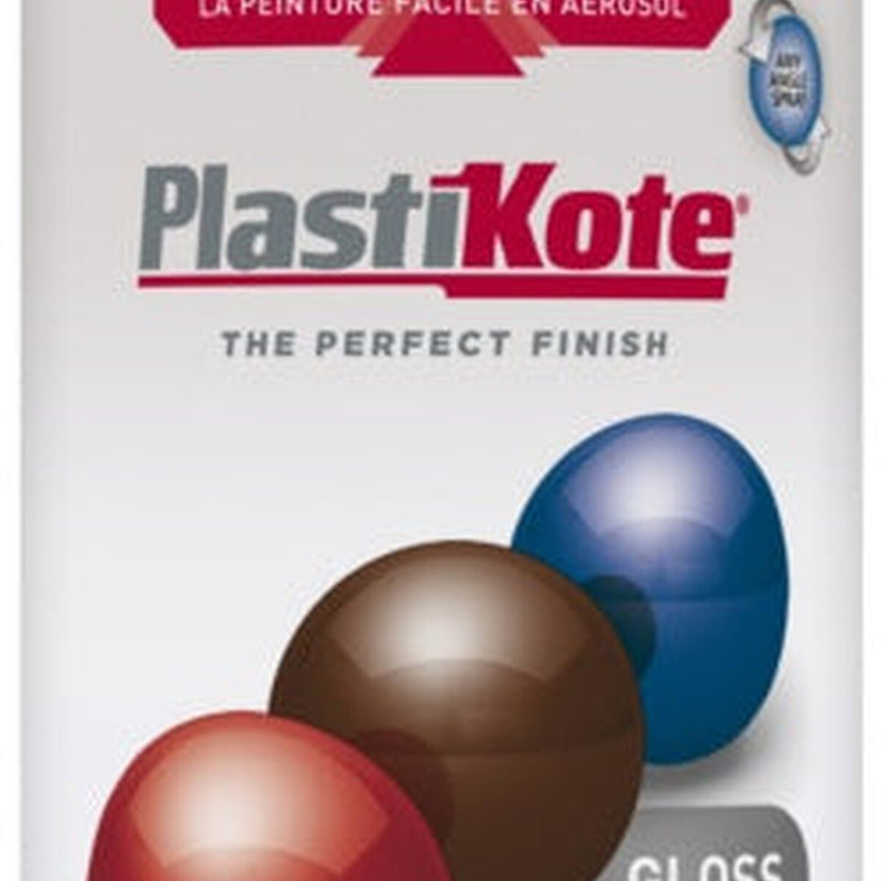PlastiKote Twist & Spray Paint 400ml Yellow Gloss