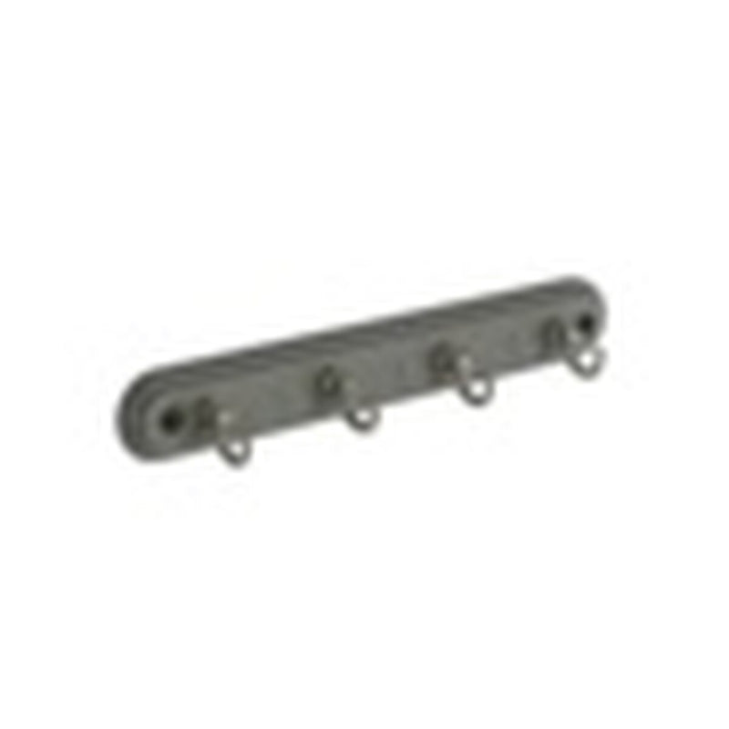 Securit Grey Hat & Coat Board 4 Satin Hooks
