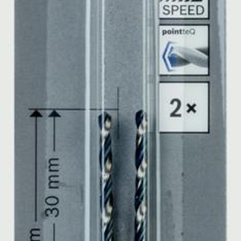 Bosch HSS Twist PointTeq Drill Bit 2.5mm Pack 2