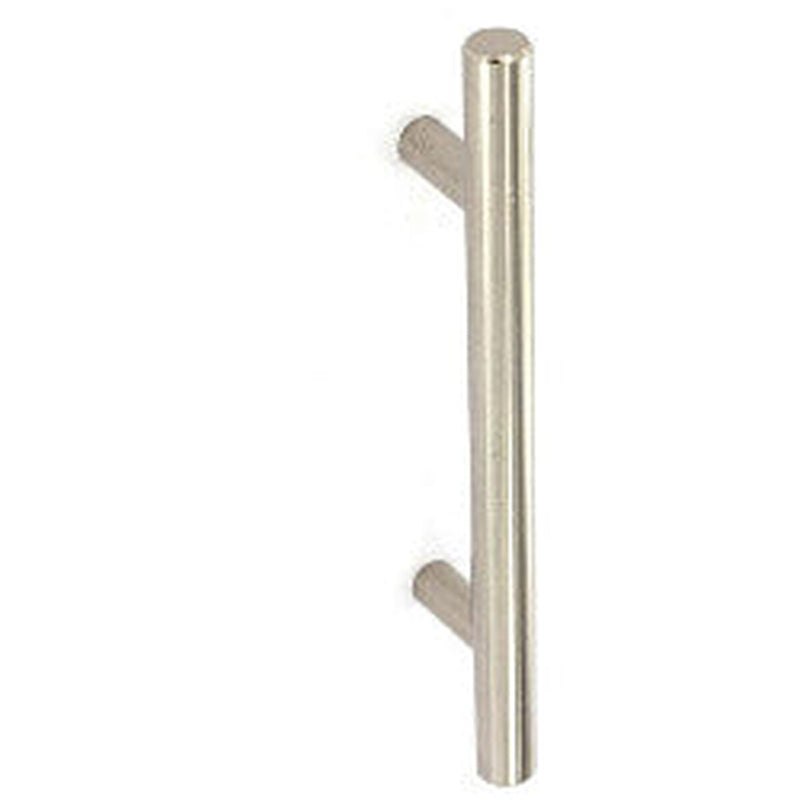 Securit Bar Handles Brushed Nickel Pack 6 12mm x 128mm