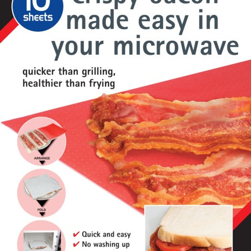 Toastabags Crispy Bacon Sheets Pack 10