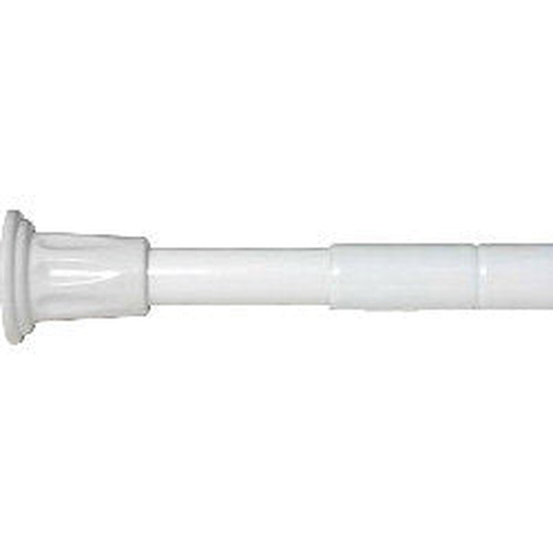 Croydex Shower Curtain Telescopic Rod 6" White
