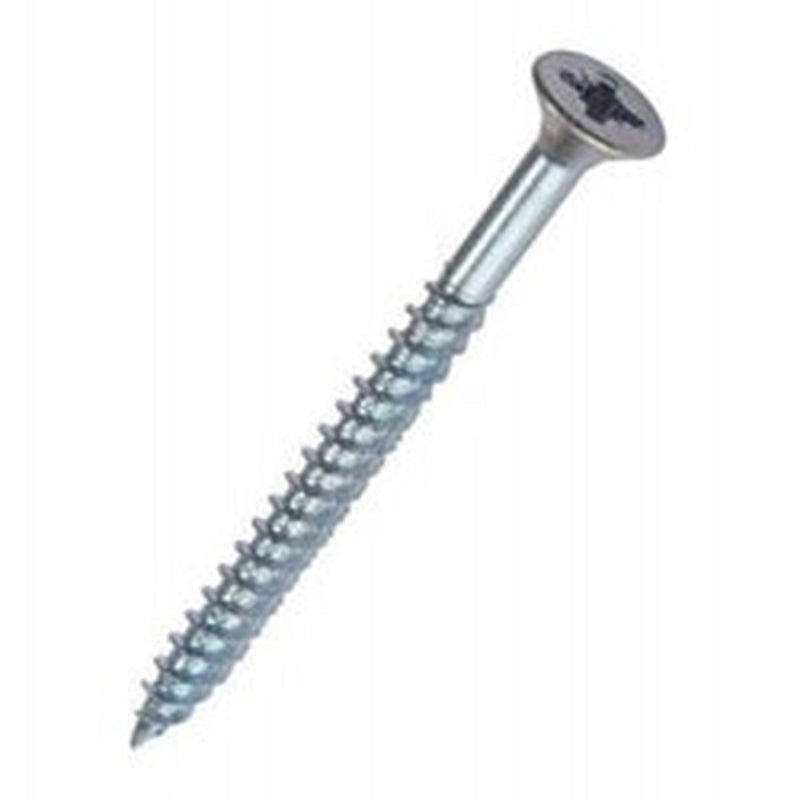 Securit Countersunk Zp Screws, Pack of 10 5x90mm