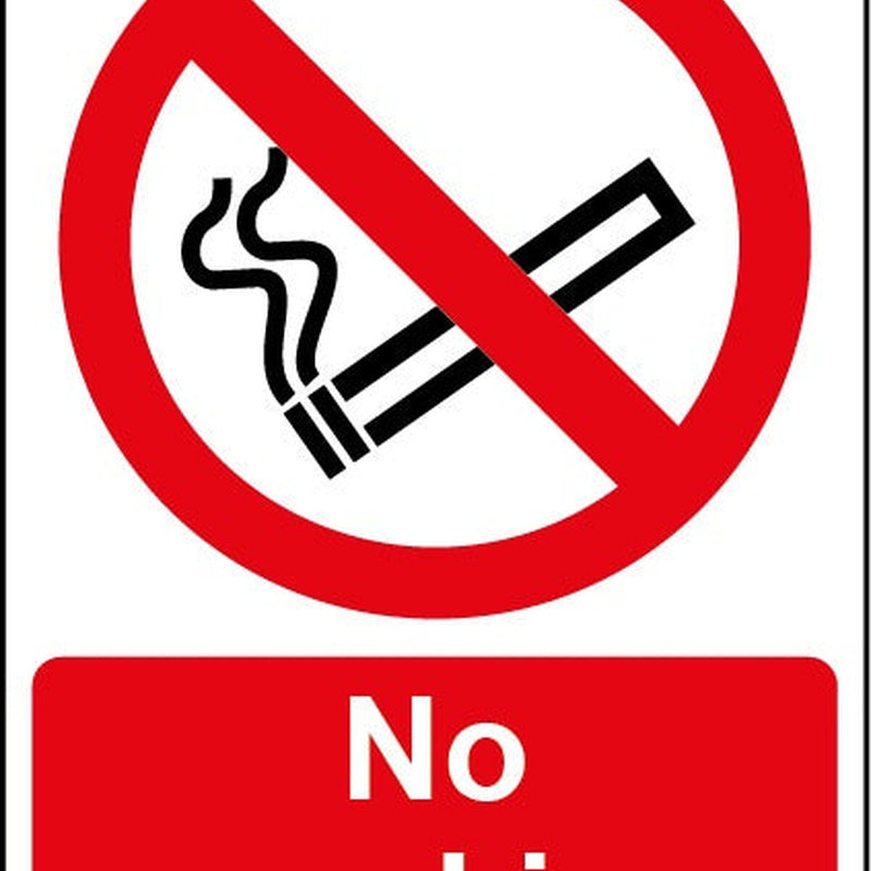 Smiths Architectural No Smoking Sign 148mmx210mm