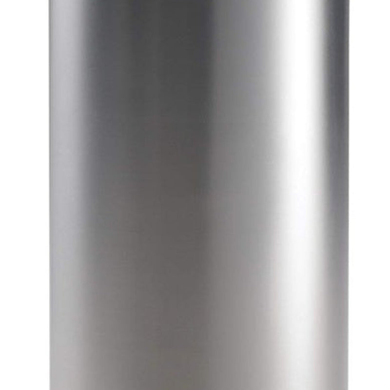 Curver Deco Black & Silver Push Bin 40L