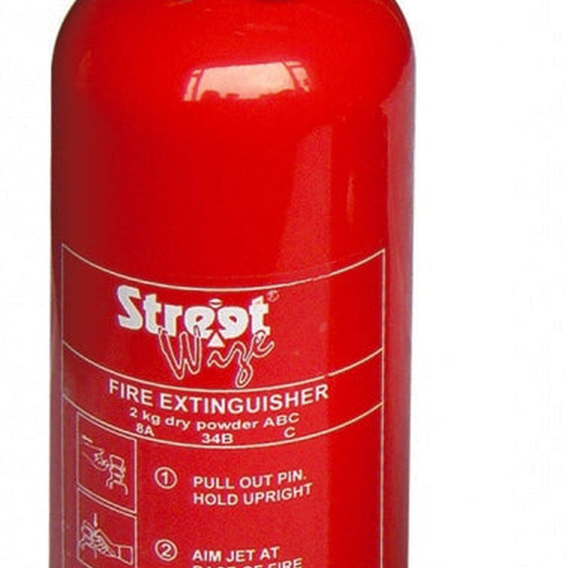 Streetwize ABC Fire Extinguisher With Gauge 1kg