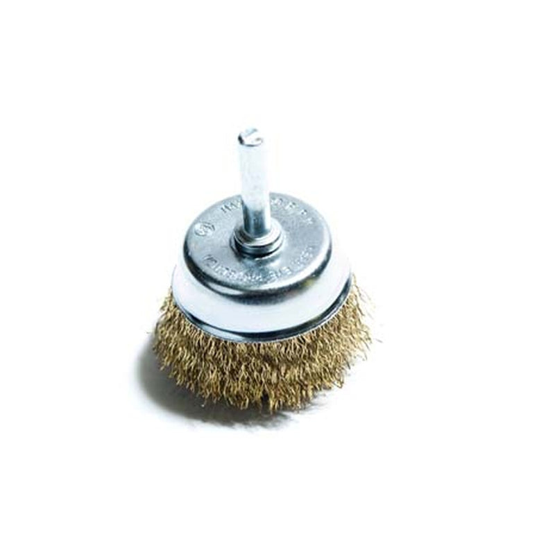 Surfacemaster Brass Wire Cup Brush (x 6mm) 76mm(3")