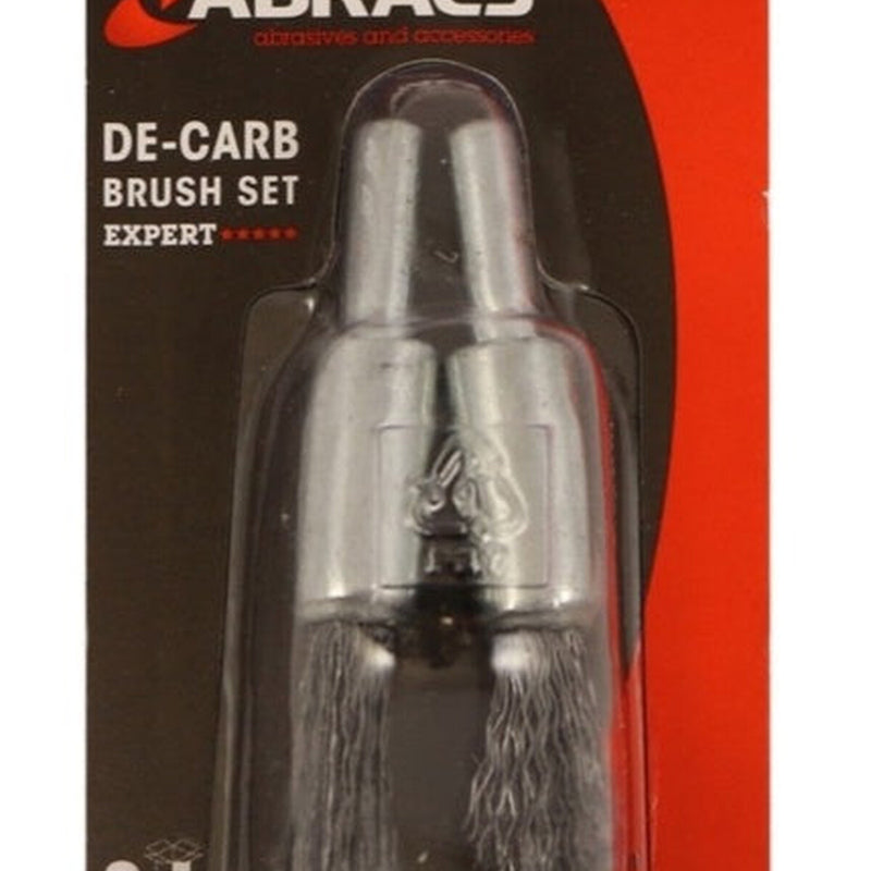 Abracs De-Carb Wire Brush Set 2 Piece