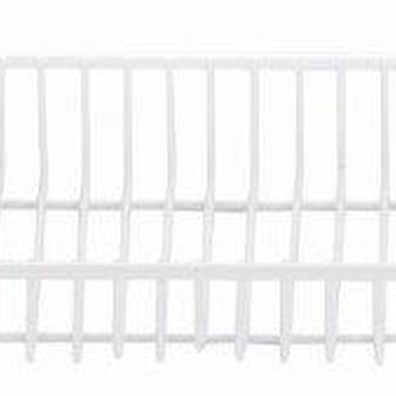 Blue Canyon Over Bath Rack White Plastic