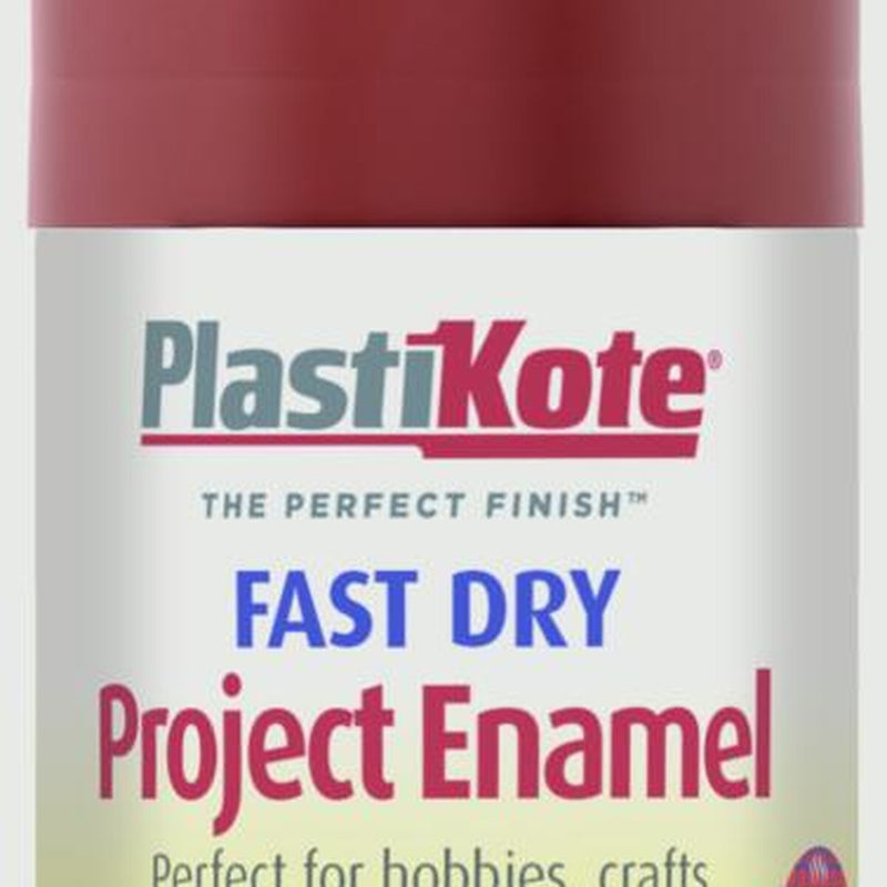 PlastiKote Fast Dry Enamel Aerosol Paint Insignia Red - 100ml