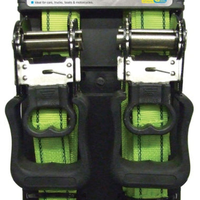 Streetwize Ratchet Tie Downs 2 x 32mm x 5m