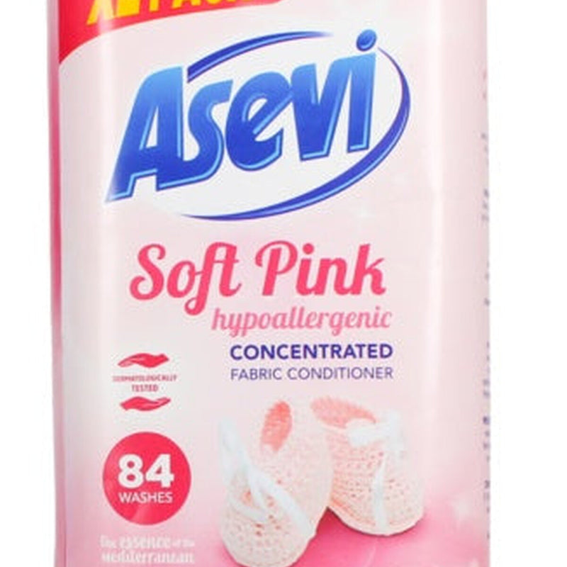 Asevi Fabric Conditioner 84 Wash Soft Pink