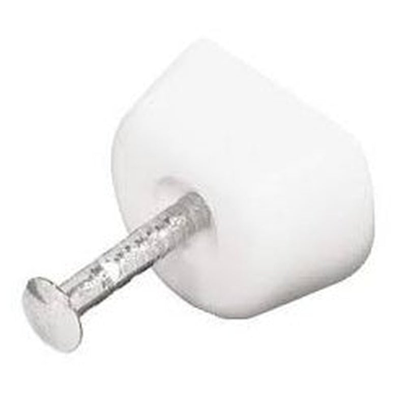 Securpak Shelf Support Nail Type White 8 Pack