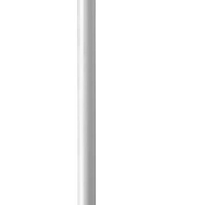 Croydex Straight Stainless Steel Grab Bar with Concealed Fixing White 60cm