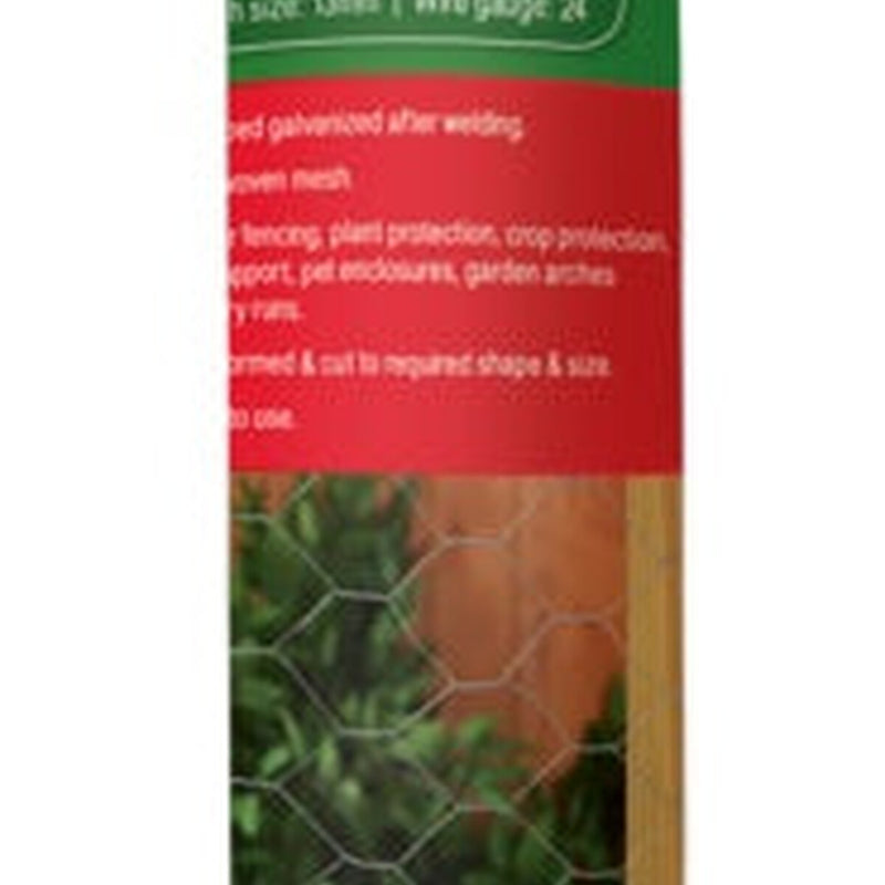 Ambassador Galvanised Wire Netting 25m x 0.9m x 25mm