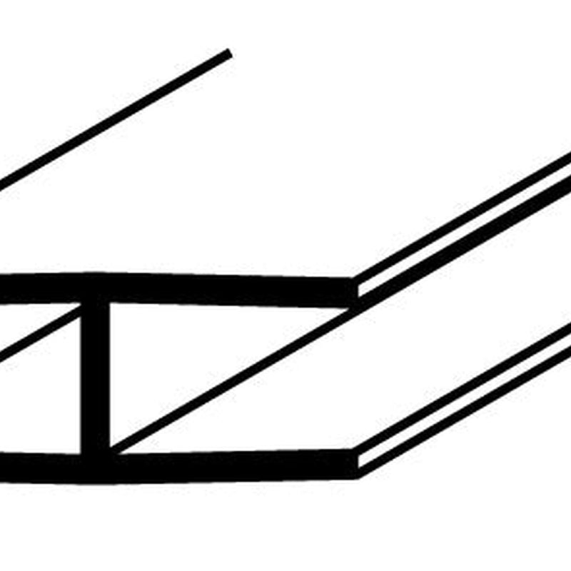 Easyfix H Section White S 6mm x 8ft